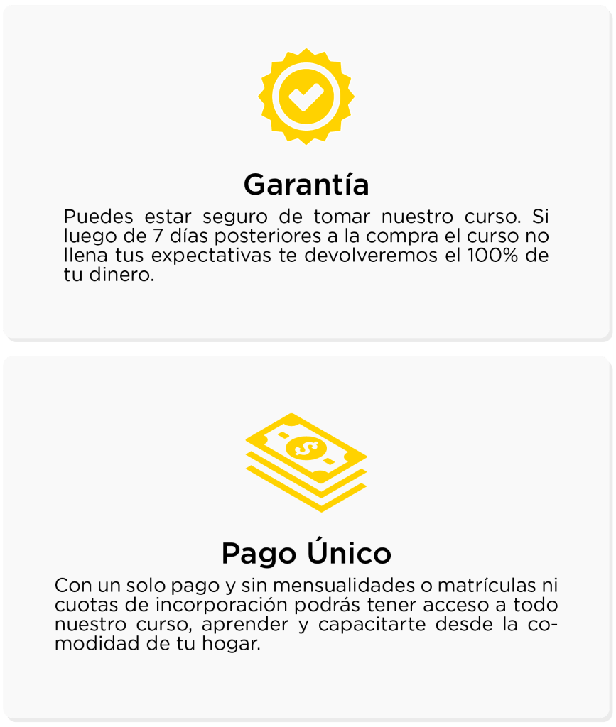 Beneficios del Curso 3